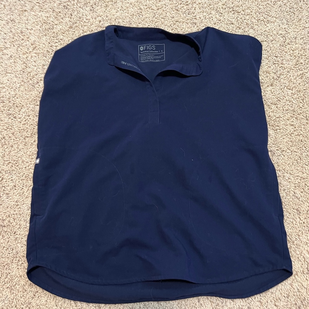 Figs Small Rafaela oversized scrub top